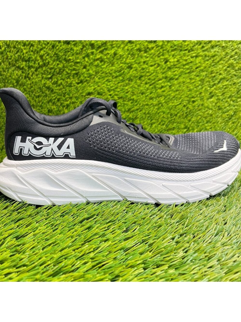 Hoka One One Arahi 7 Womens Size 10.5 Black Athletic Running Shoes Sneakers